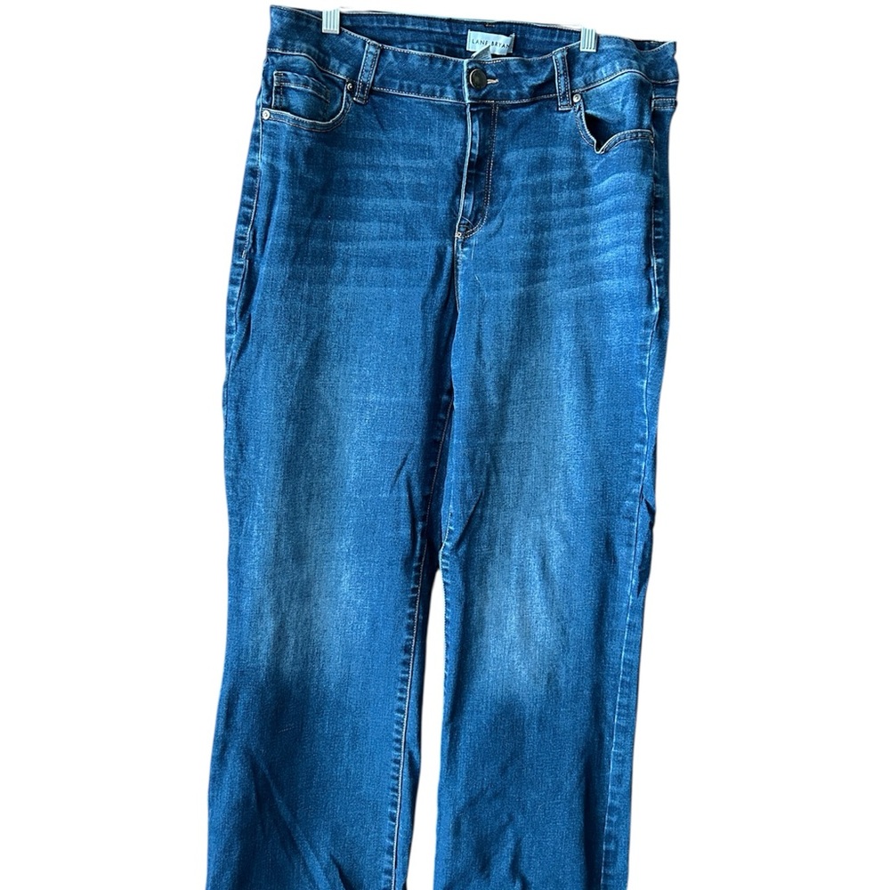 Lane Bryant Women's Straight Leg Blue Jeans